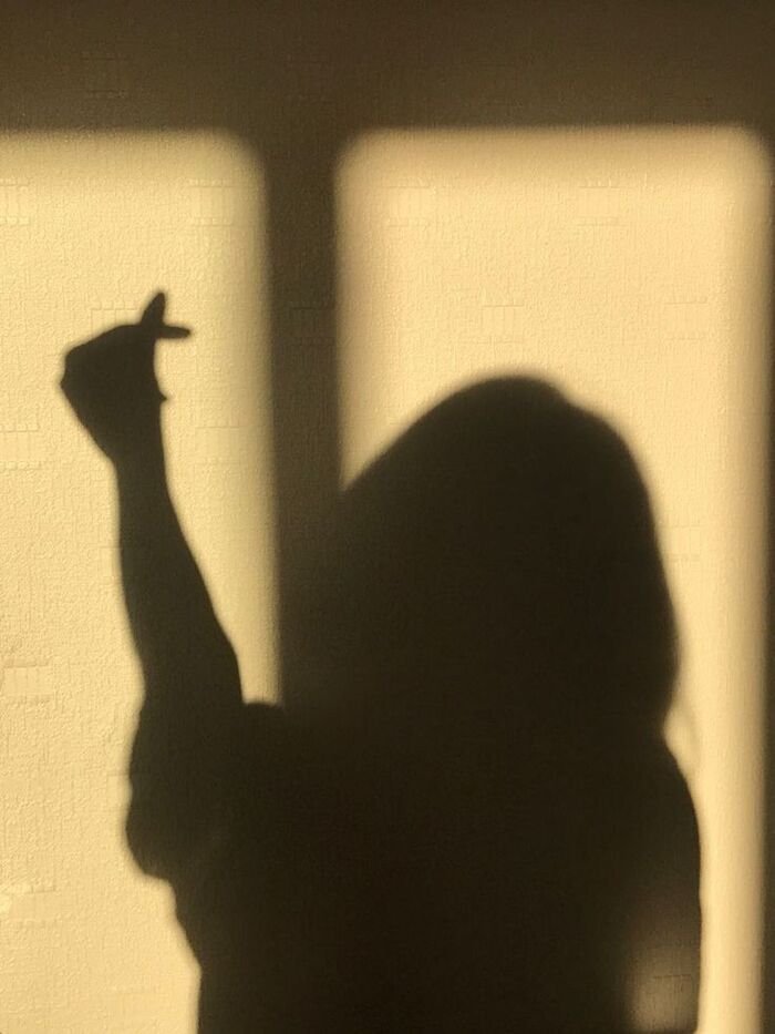 aethetics shadow girl dp beautiful hd