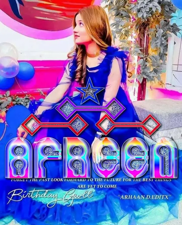 afreen name dp 11