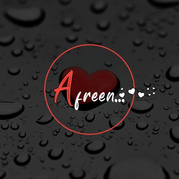 afreen name dp 5