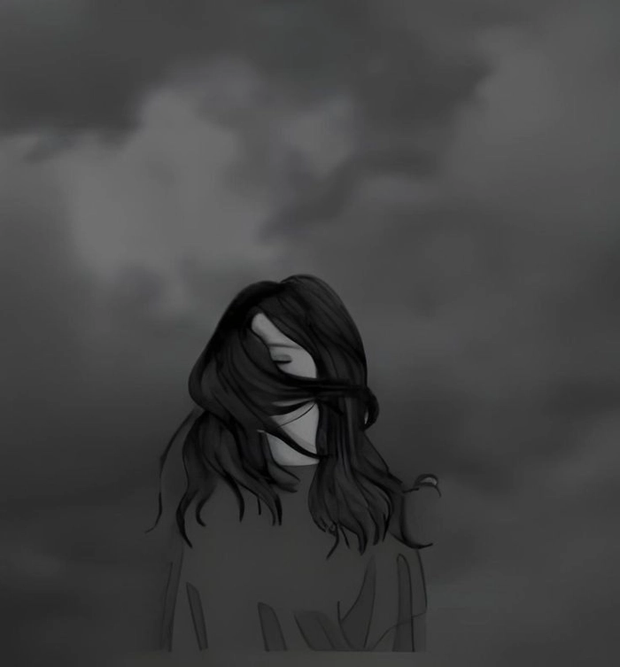 animated sad girl dp 16