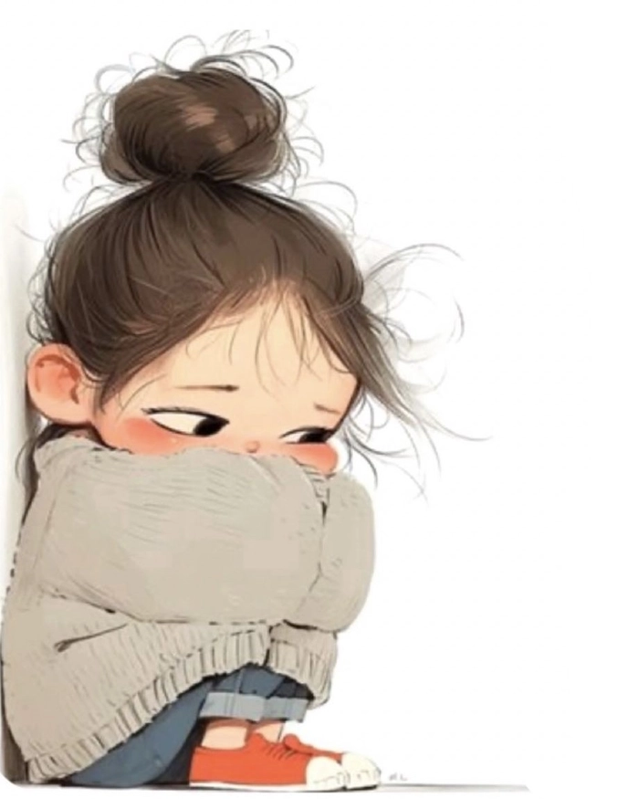 animated sad girl dp 20