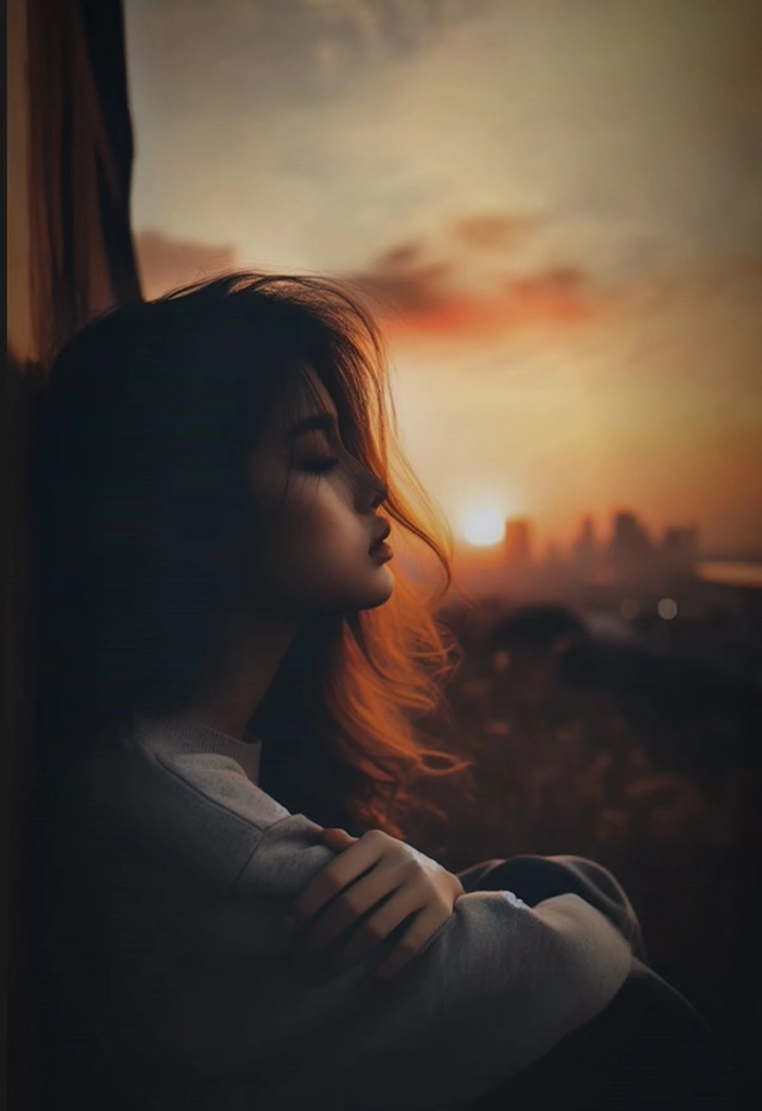 animated sad girl dp 22