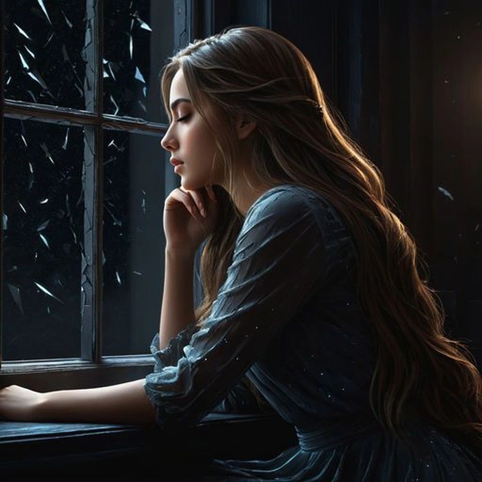 animated sad girl dp 27