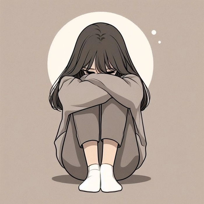 animated sad girl dp 29