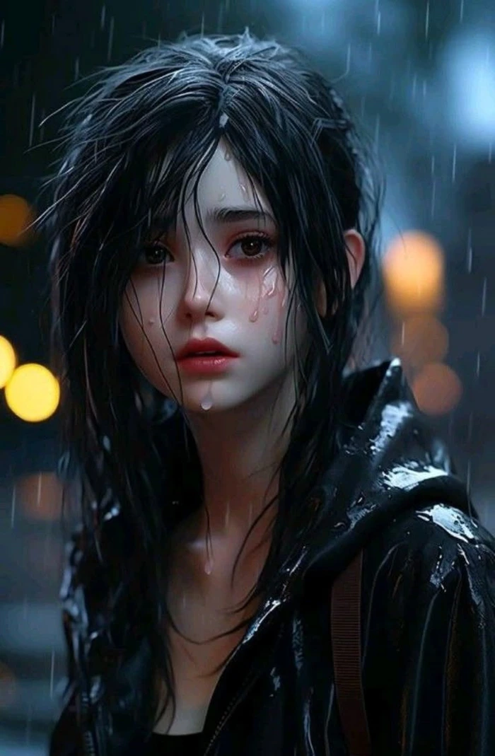 animated sad girl dp 31