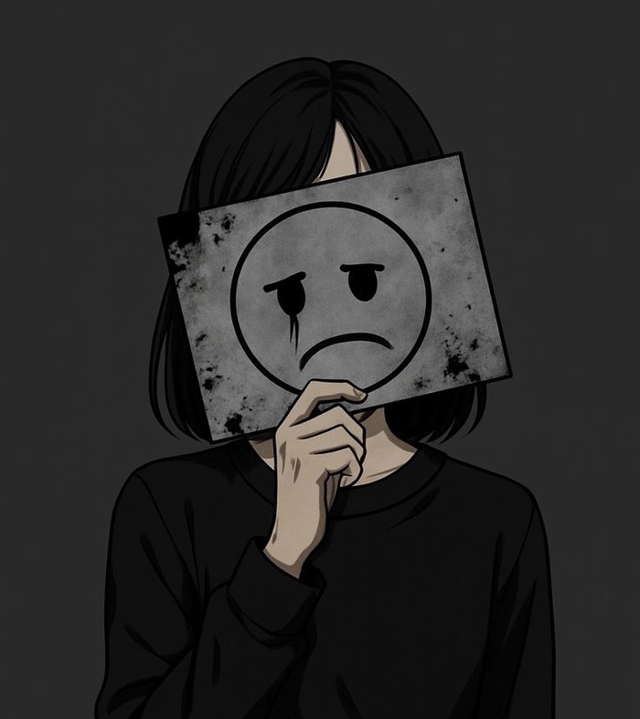 animated sad girl dp 8
