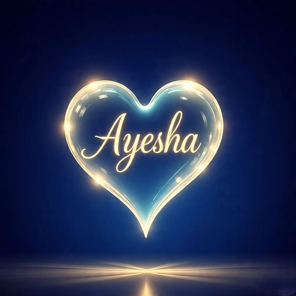 ayesha name dp 23
