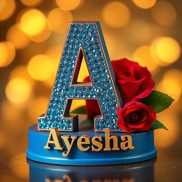 ayesha name dp 25