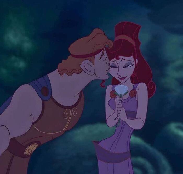cartoon couple dp