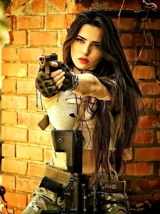 88+ Army Girl DP Images Strong and Fearless Looks