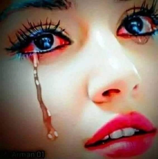 crying girl dp 9