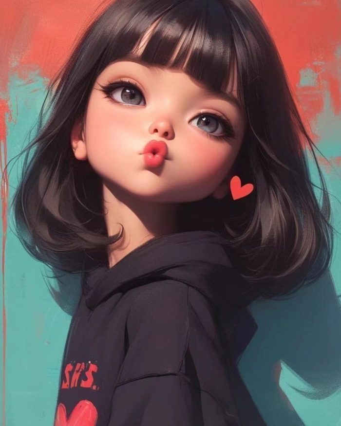 dp for girls cartoon 26
