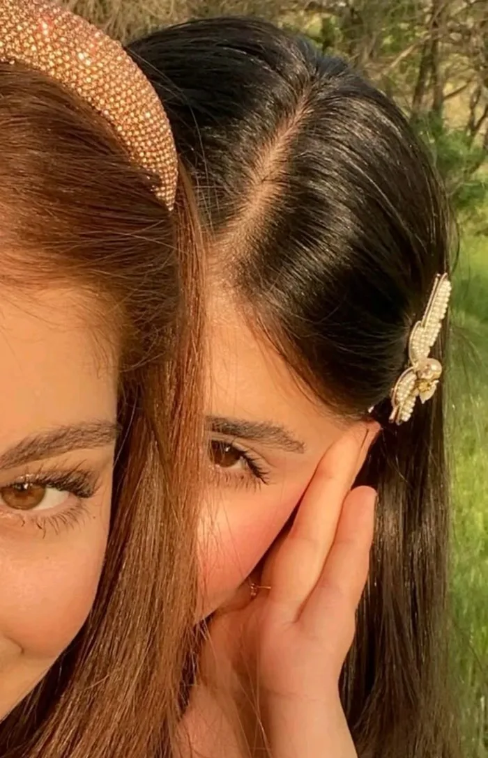 half face girl dp 1