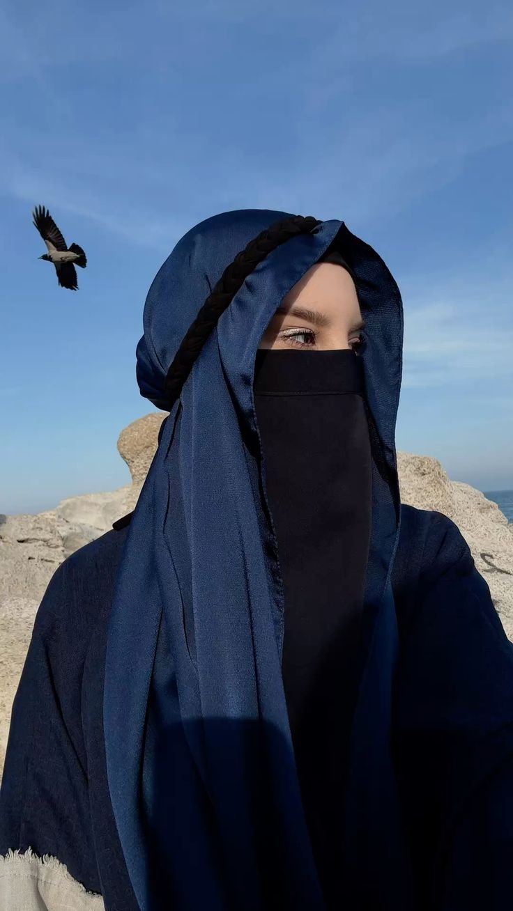 hd muslim girl dp image