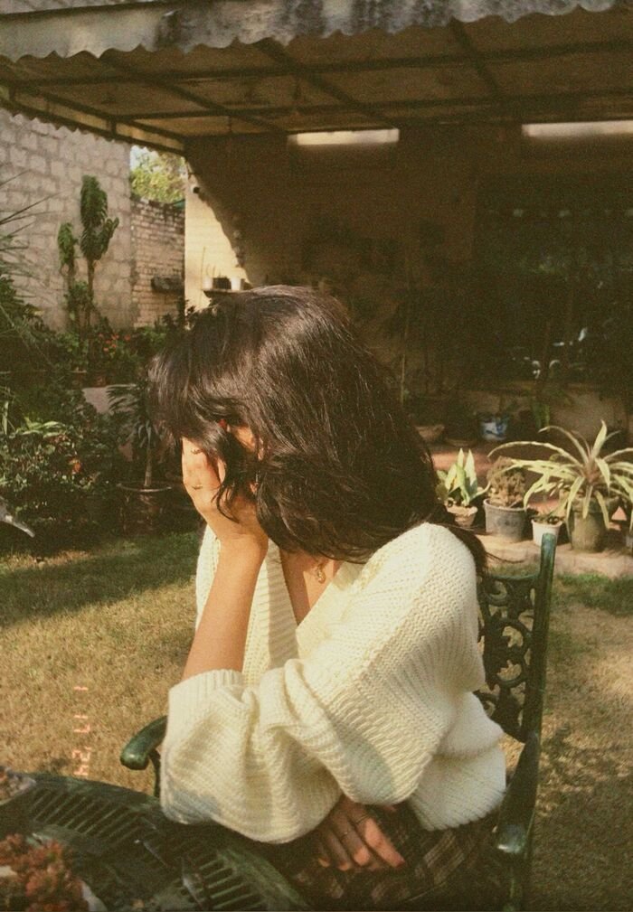 hidden face dp for girls image hd