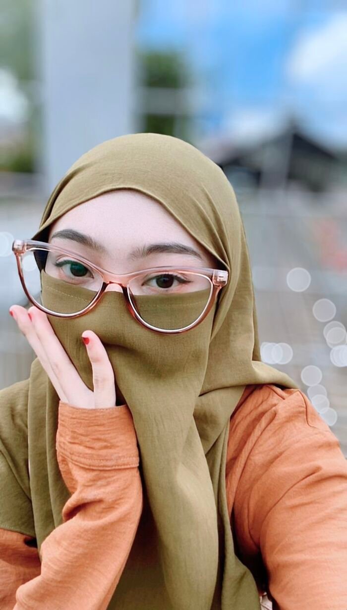 hijab girl dp hd