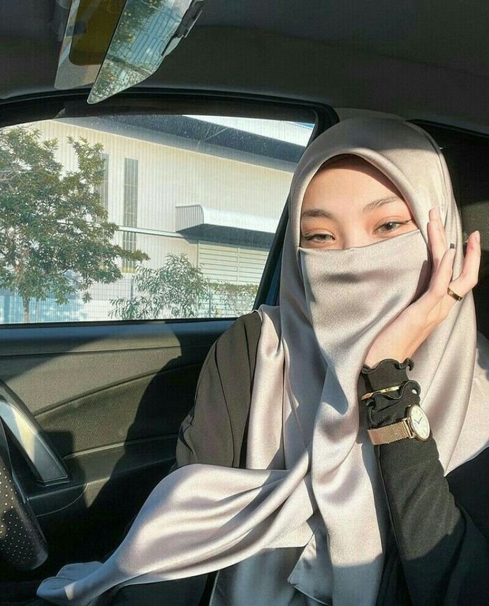 hijab girl dp photo aethetics 4k