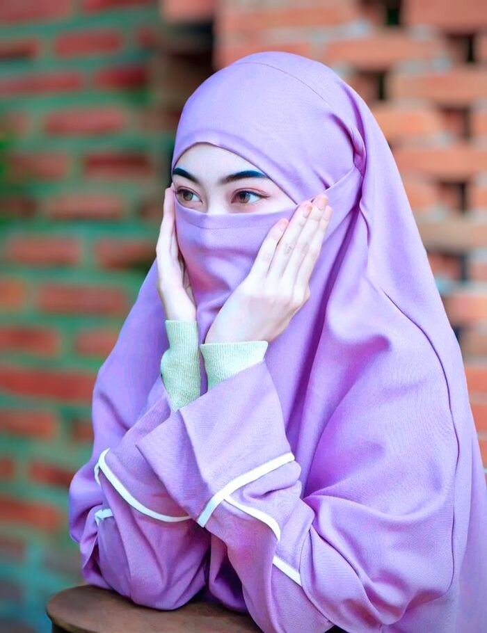 image hijab girl dp cool