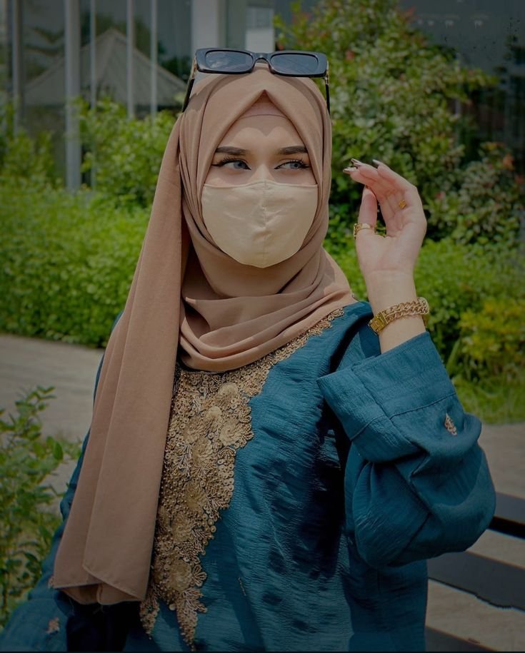 muslim girl dp aethetics image hd