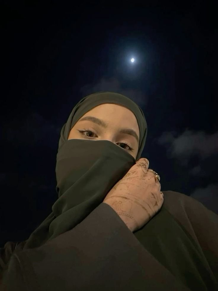 muslim girl dp image aethetics hd