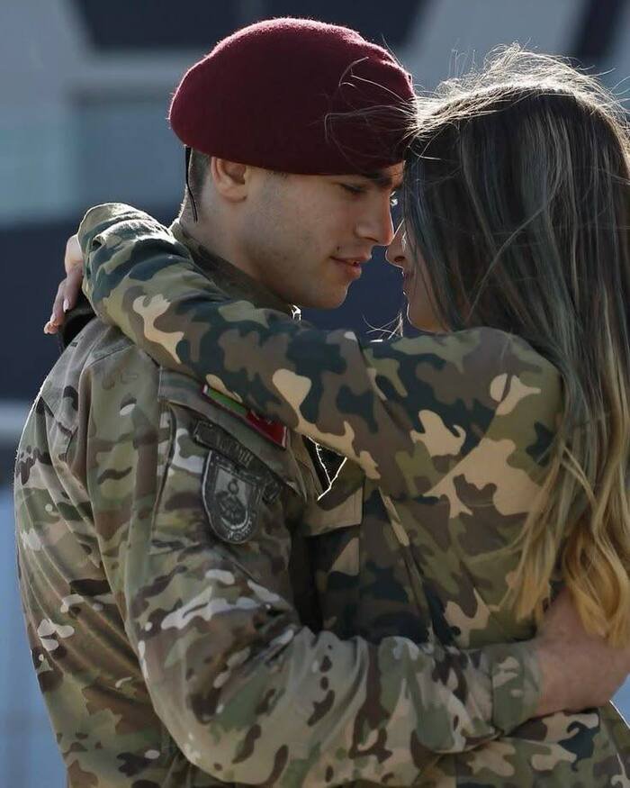 photo hd army couple dp pinterest