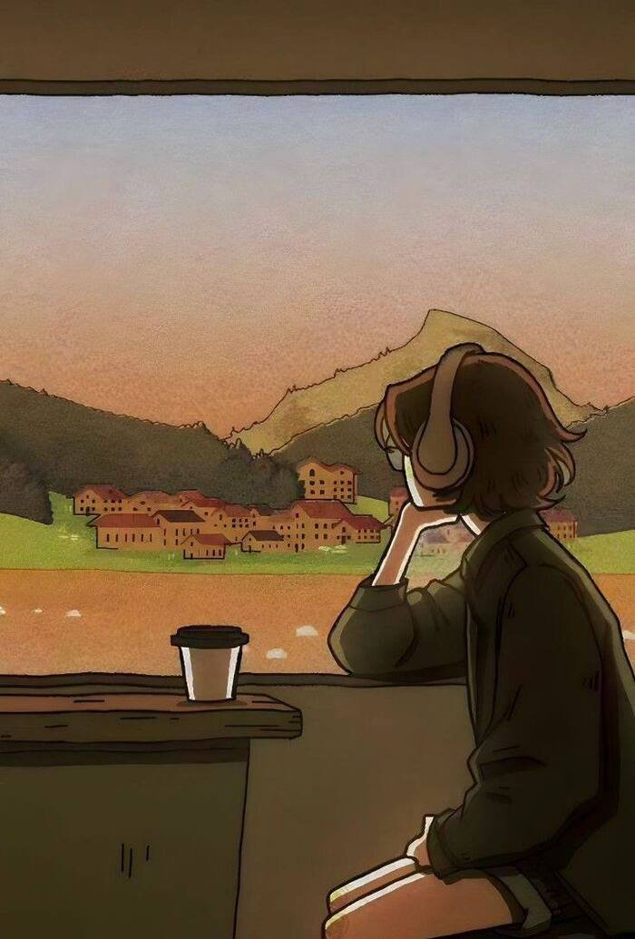 sad girl cartoon down mood aethetic hd