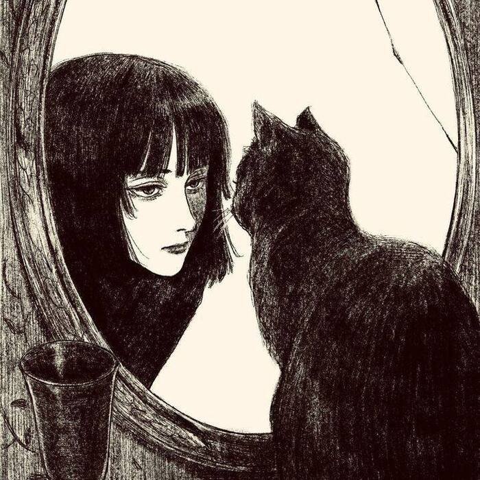 sad girl cartoon full hd