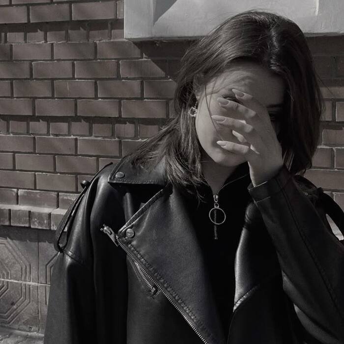 sad girl dp 6