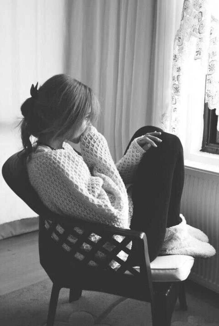 sad girl dp aethetic hd