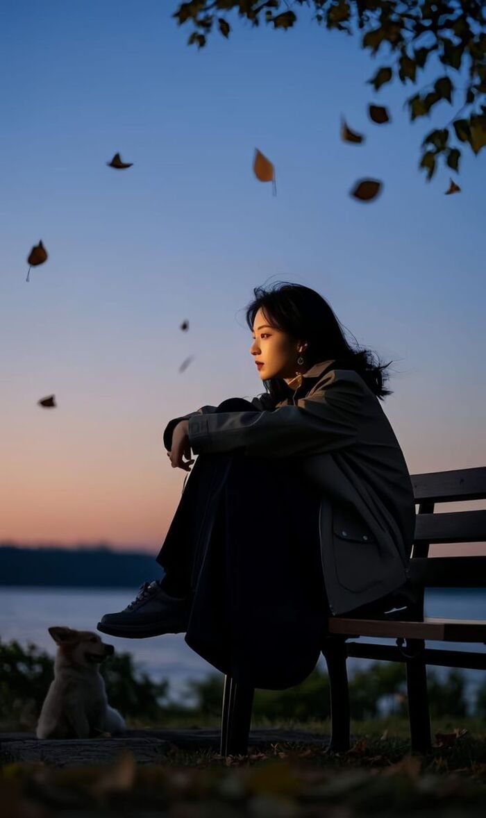 sad girl dp aethetics full hd