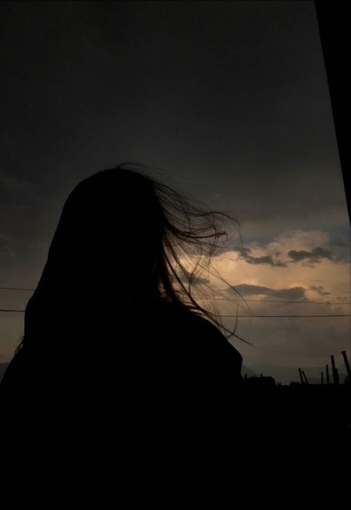 shadow girl dp image full hd