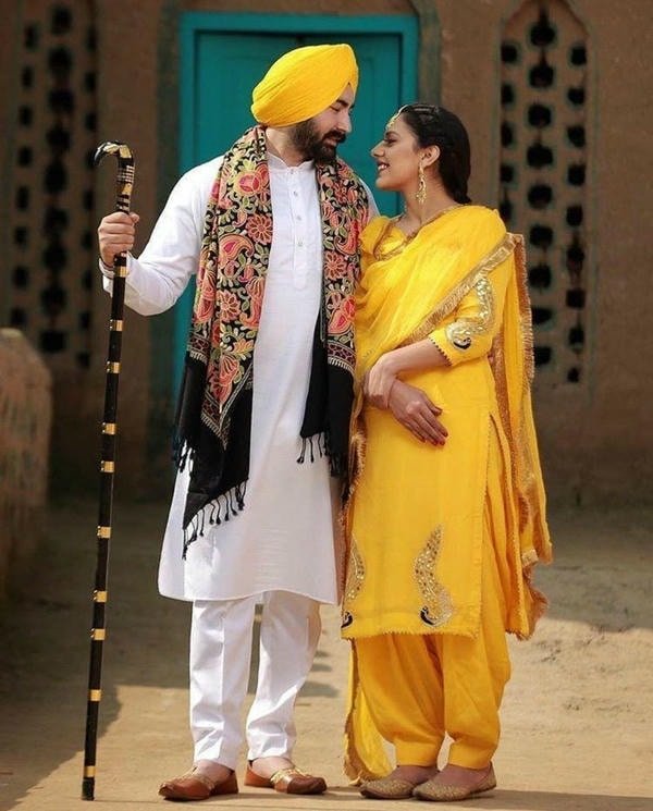 aesthetic punjabi couple dp