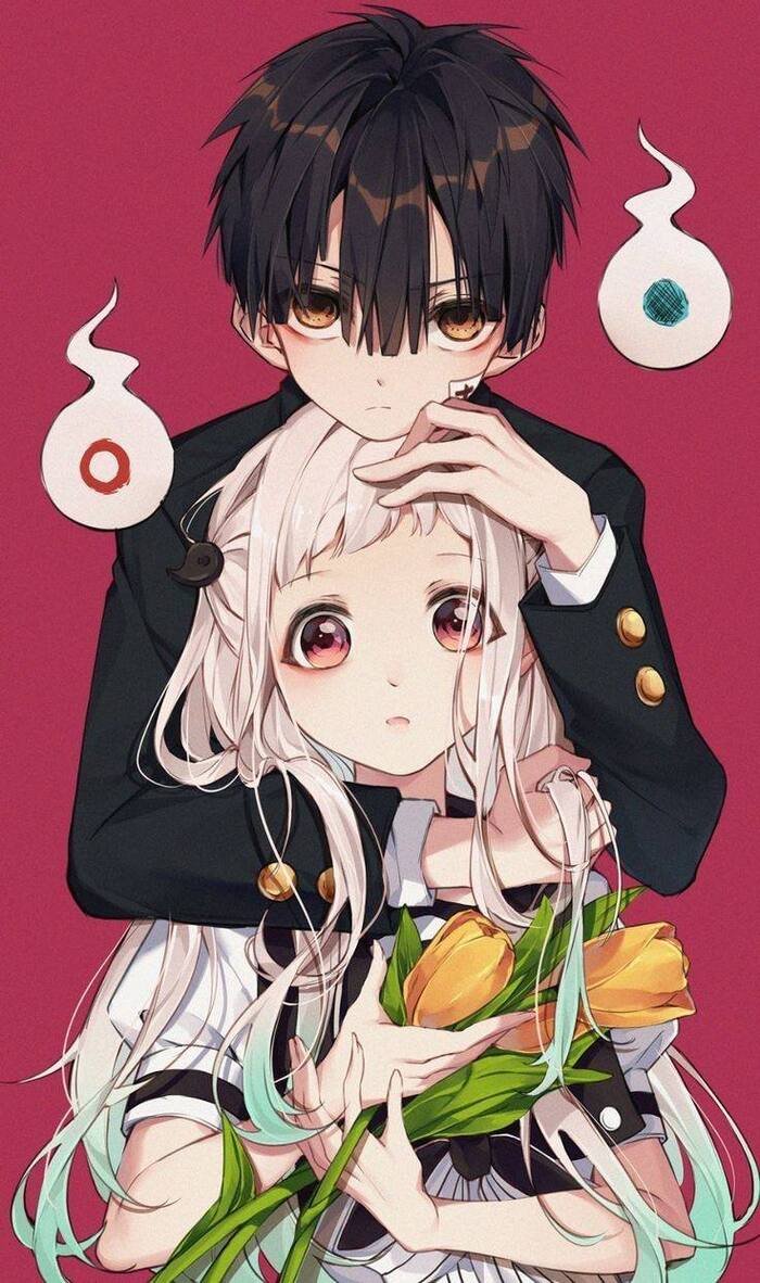 aethetic cute anime couple dp hd