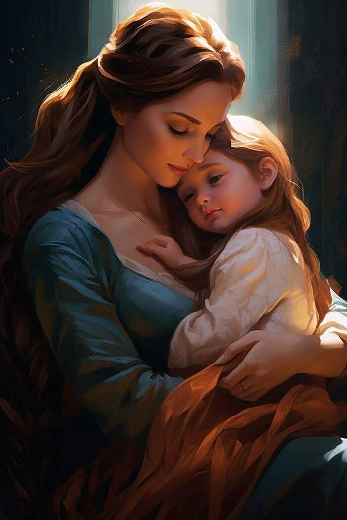 aethetic love maa image hd