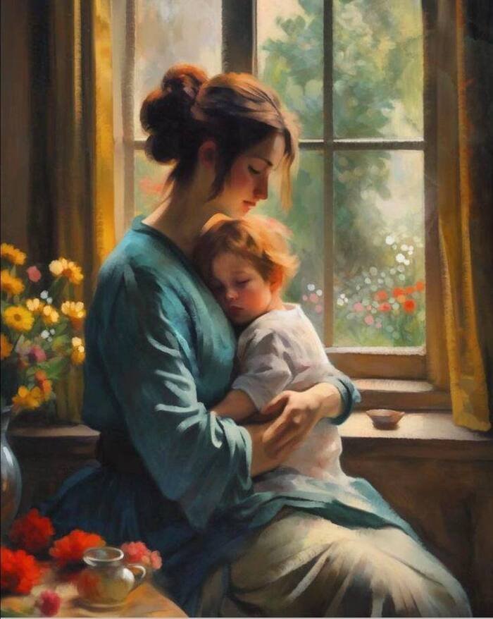 aethetic love maa image