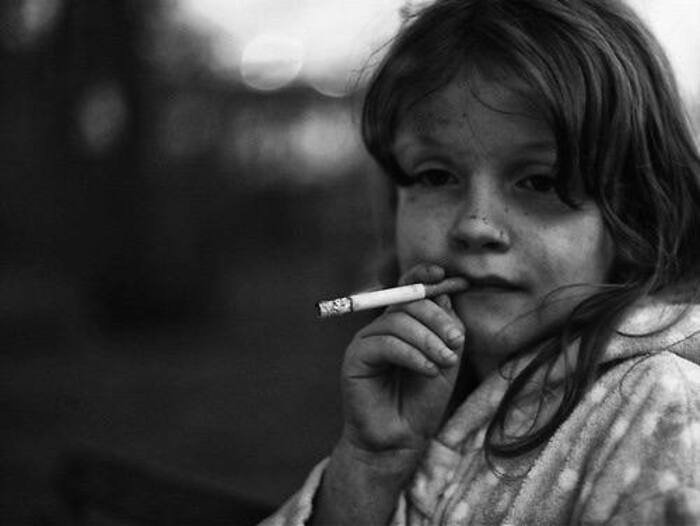 aethetics image smoking girl dp