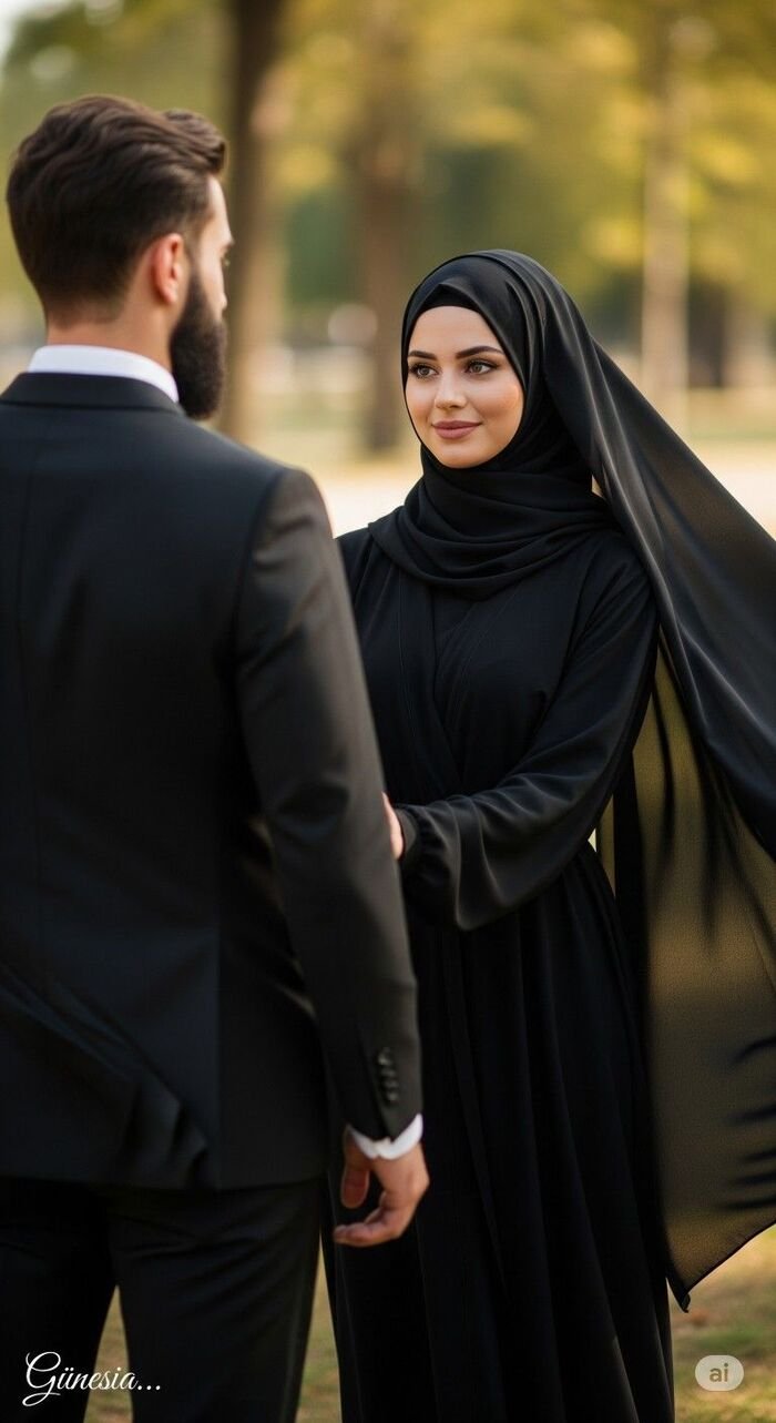 aethetics muslim couple dp