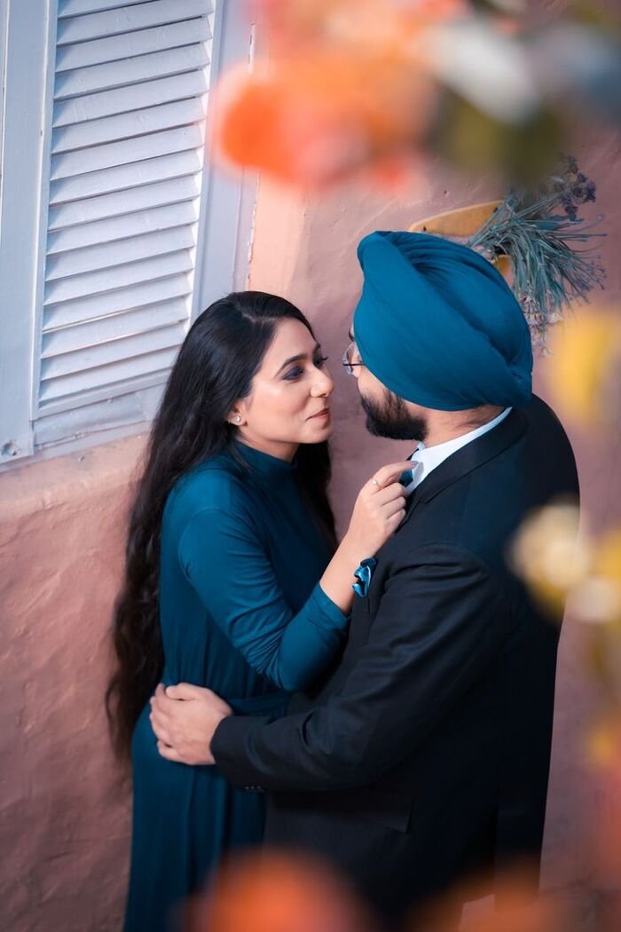 aethetics punjabi couple dp image hd
