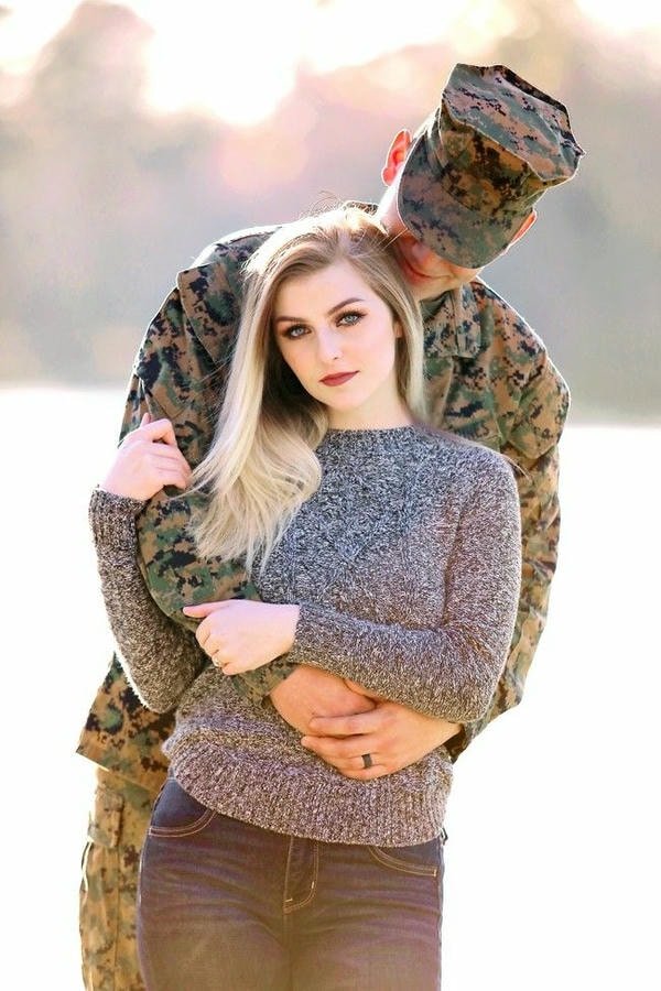 army couple dp for lovers who adore discipline.
