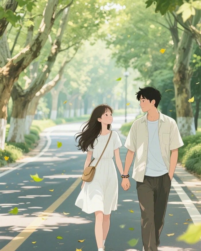 beautiful anime couple dp