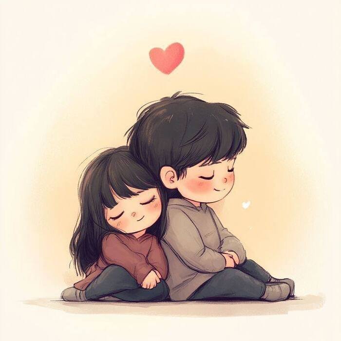 beautiful ig romantic love images chibi