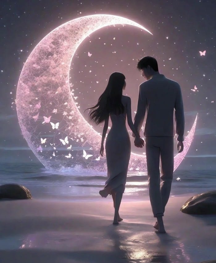 chibi anime couple dp