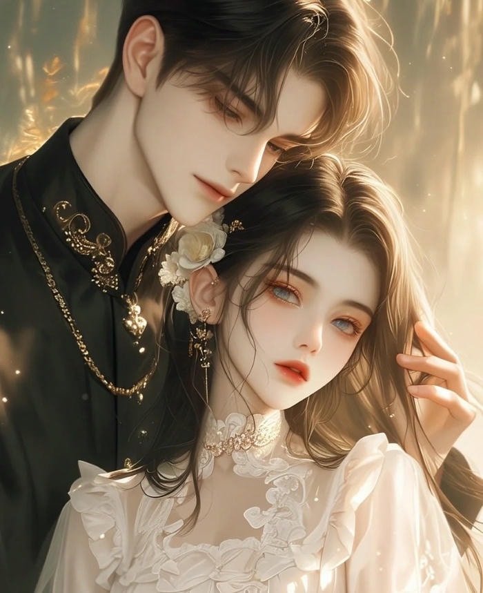 couple anime dp holding hands