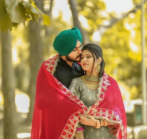 cozy moment punjabi couple dp