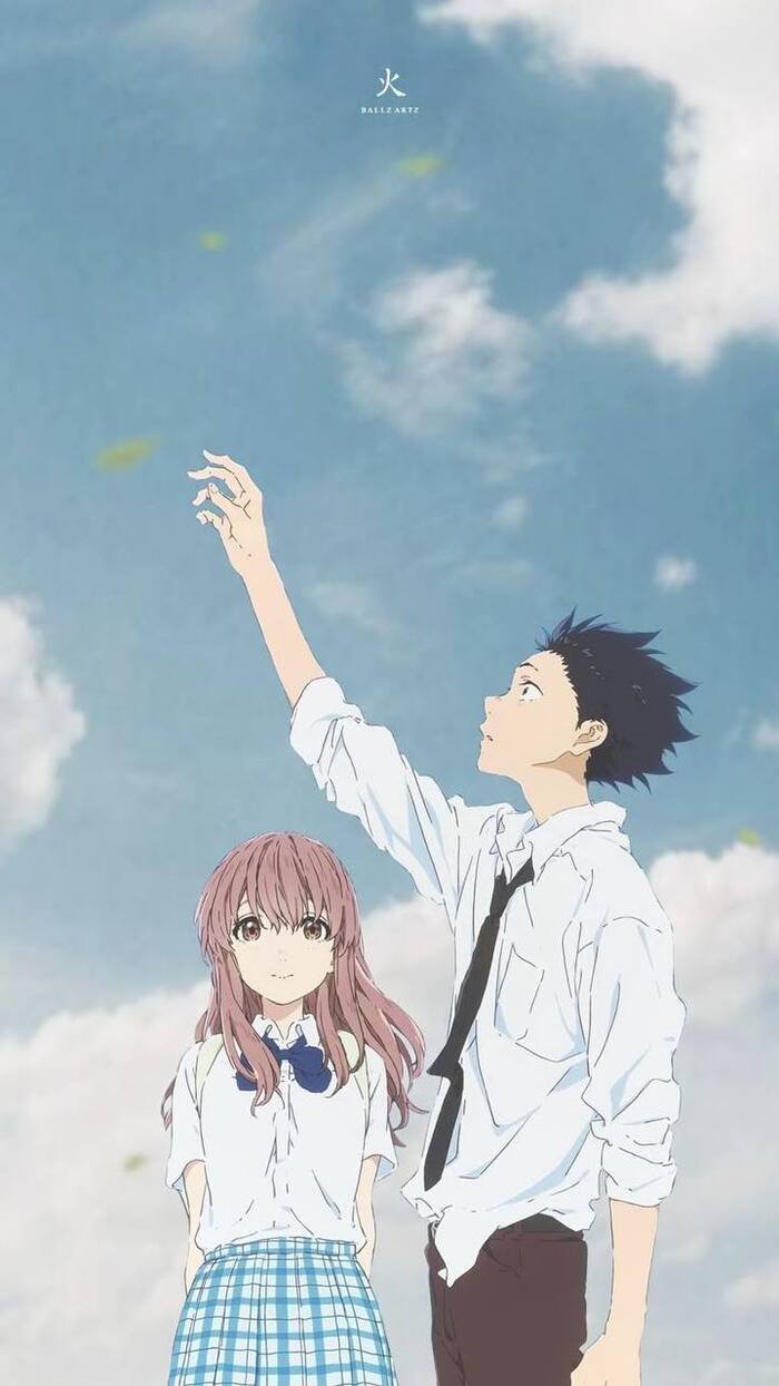 cute anime couple dp full hd