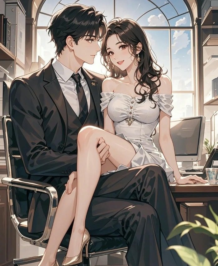 cute anime couple dp rain scene