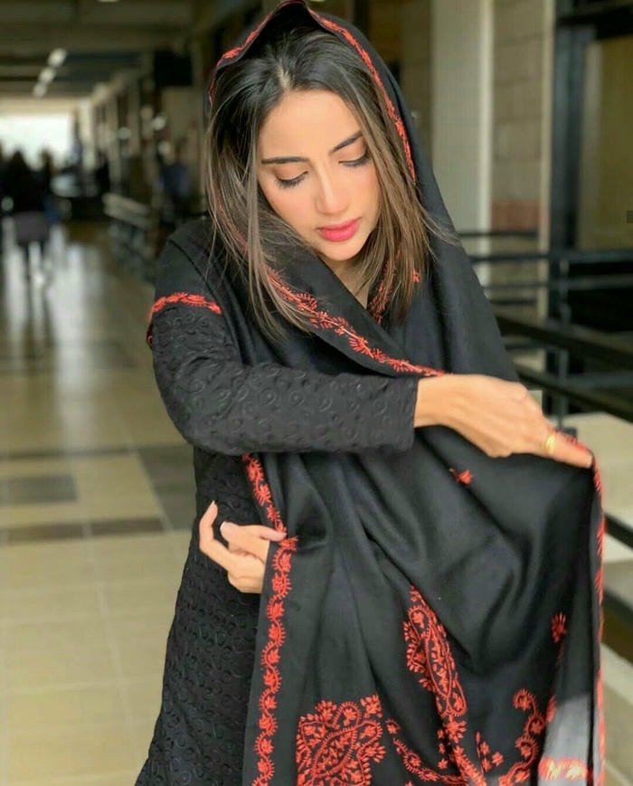 cute suit girl dp with confident smile and grace.