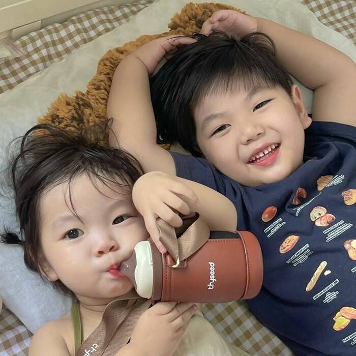 full hd cute baby couple dp aethetics