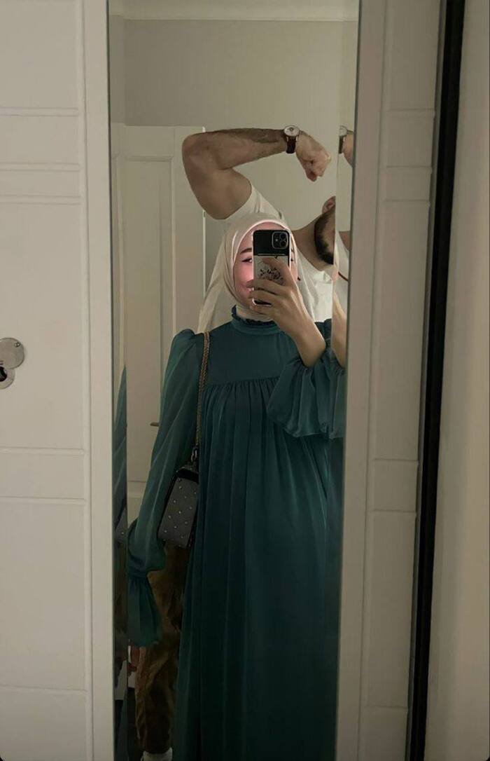 full hd image hijab couple dp beautiful