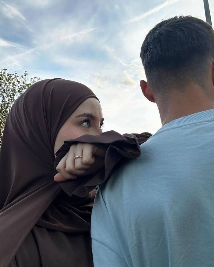hd image hijab couple dp beautiful hd